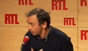 La chronique d'Eric Zemmour sur RTL (11/01/10)