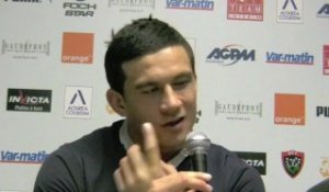 Sonny Bill Williams avant la rencontre RCT / Castres (ERC)