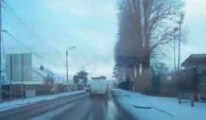 Beauvais et alentours : les routes sous la tempête