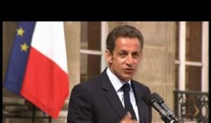 Nicolas Sarkozy aux Français : "Ma santé est bonne"