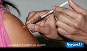 Les adultes boudent les vaccins