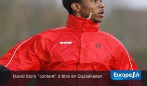 David Eto'o "content" en Ouzbékistan