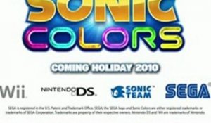 Sonic Colours - E3 2010 Trailer [HD]