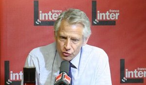 Dominique de Villepin - France Inter