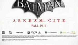 Batman : Arkham City - Trailer Teaser [HD]