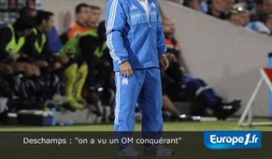 Deschamps : "on a vu un OM conquérant"