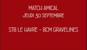Amical : STB - Gravelines