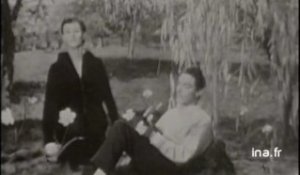 Duo Barbara et  Georges Moustaki "Fleur de méninges" - Archive vidéo INA