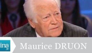 Maurice Druon "L'aurore vient du fond du ciel" - Archive INA