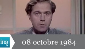 20h Antenne 2 du 08 octobre 1984 - un homme abattu par un chasseur - Archive INA