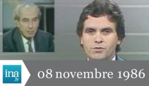 20h Antenne 2 du 08 novembre 1986 - Artur London est mort - Archive INA