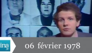 20h Antenne 2 du 06 février 1978 - Retour de la French Connection - Archive INA