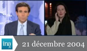 20h France 2 21 décembre 2004 - Libération des otages français en Irak - Archive INA