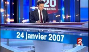 20 heures : [émission du 24 janvier 2007]