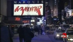 Charles Aznavour à Broadway - Archive INA