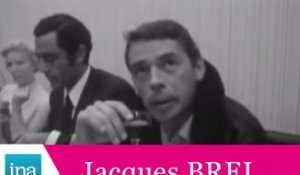 interview Jacques Brel "je veux m'offrir le temps de me taire" - Archive vidéo INA