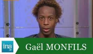 Gaël Monfils "la 1/2 finale de Roland Garros" - Archive INA