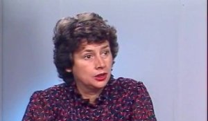Michèle Cotta, présidente de la Haute Autorité de l'audiovisuel
