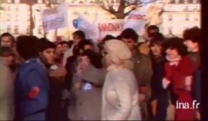 Arrivée de la Marche des Beurs à Paris  - Archive vidéo INA