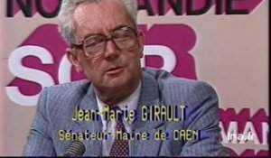 Interview de Jean-Marie Girault, sénateur maire de Caen