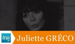 Juliette Gréco à Angers - Archive INA 1969