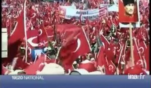 [Manifestation pour la laïcité en Turquie]