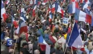 Manif FN 1er mai : extrait discours de Jean Marie le Pen