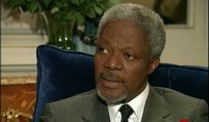 Interview Annan retour Irak