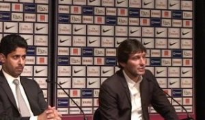 PSG : Leonardo et Nasser Al Khelaifi, la conférence de presse