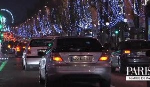 Mélanie Laurent allume les Champs Elysées !