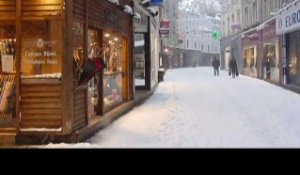 Neige à Cherbourg