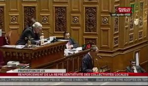 SEANCE,Proposition de loi sur la représentation des collectivités territoriales au Sénat