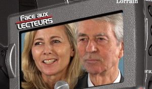 Making of Claire Chazal "Face aux lecteurs"