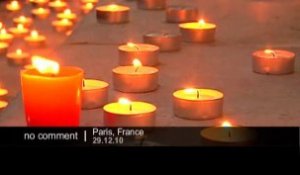 Hommage aux otages français d'Afghanistan - no comment