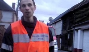 Inondation à Etréaupont : le pompier Manon témoigne