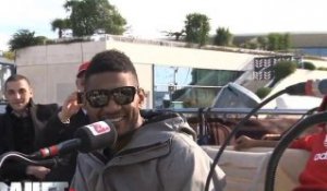 Usher et Cauet sur le yacht à Cannes