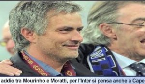 TG Quotidiano.net (Cena di Addio tra Mourinho e Moratti)