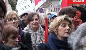 Manifestation des juges au TGI de Lille (11/02/2011)