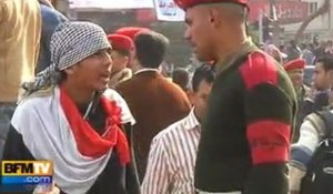 Egypte : manifestation de policiers place Tahrir