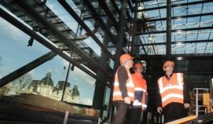 Nouvel hôpital de Metz : visite de chantier