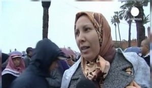 Première manifestation au Maroc, mais "soft"