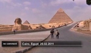 Les touristes de retour en Egypte - no comment