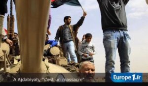 A Ajdabiyah, "c'est un massacre"
