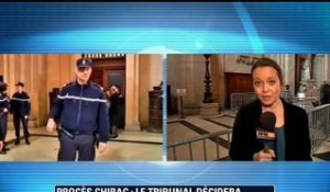 Procès Chirac : report possible annoncé mardi