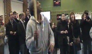 Beauvais : Yannick Noah star d'un jour à St-Lucien le 17 mars 2011