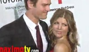 FERGIE and JOSH DUHAMEL at Red Cross "RED TIE AFFAIR" 2011 Event