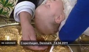 Danemark : Baptême des jumeaux royaux - no comment