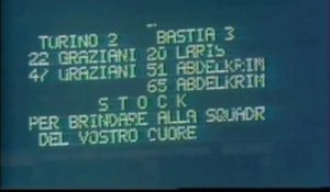 Coupe UEFA / 1977-78 - Torino 2-3 SEC Bastia