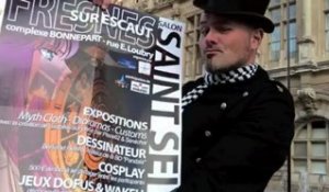 François Dordain arrive à Fresnes-sur-Escaut avec sa folie du manga