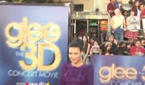 Naya Rivera GLEE The 3D CONCERT MOVIE Premiere